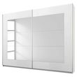 Rauch Alegro 271cm 2 Door Sliding Wardrobe with Mirror - Alpine White