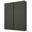 Rauch Beluga Extra 137cm 2 Door Sliding Wardrobe - Graphite
