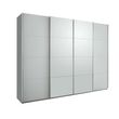 Rauch Beluga Extra 271cm 4 Door Sliding Wardrobe - Silk Grey