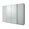 Rauch Beluga Extra 271cm 4 Door Sliding Wardrobe - Silk Grey