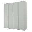 Rauch Purisma 201cm 4 Door Wardrobe - Silk Grey