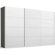 Rauch Beluga Extra 406cm 3 Door Sliding Wardrobe - Graphite and Alpine White