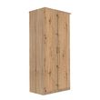 Rauch Celle Matt 91cm 2 Door Wardrobe - Sonoma Oak and Artisan Oak