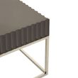 Genoa Grey High Gloss Square Side Table