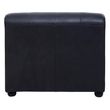 King Distressed Slate Grey Leather Sofa - LHF