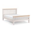 Richmond Grey Slatted Bed - Sizes Available