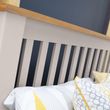 Richmond Grey Slatted Bed - Sizes Available