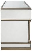 Apollo Champagne Gold Mirrored Storage TV Unit