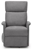 Helena Grey Fabric Recliner Armchair