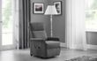 Helena Grey Fabric Recliner Armchair