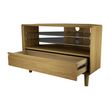 Danish Oak Corner TV Unit
