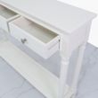 Delta White Console Table