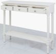 Delta White Console Table