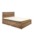 Stockwell Rustic Oak Effect Bed - Sizes Available