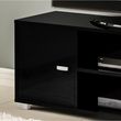 Covent Black 120cm Storage TV Unit