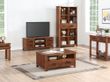 Andorra Dark Acacia 4 Drawer TV Unit