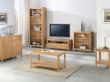 Dunmore Oak Low Bookcase