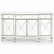 Antoinette Mirrored Champagne Trim 4 Door Large Sideboard - 160cm