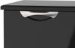 Camden Black Gloss 2 Drawer Bedside Cabinet