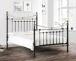 Victoria Black Metal Frame Bed - Sizes Available