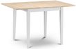 Rufford Ivory 2-4 Seater Extending Dining Table - 80cm-120cm