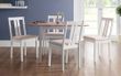 Rufford Ivory 2-4 Seater Extending Dining Table - 80cm-120cm