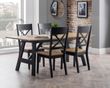 Hockley Oak 4 Seater Dining Set with 4 Chairs