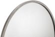 Octave Pewter Round Wall Mirror