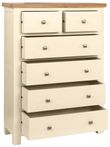 Lundy Ivory Painted 2+4 Drawer Chest