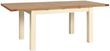 Lundy Ivory Painted 4-8 Seater Extending Dining Table - 132cm-198cm