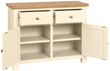 Lundy Ivory Painted Small 2 Door Sideboard