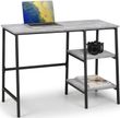 Staten Concrete Effect Writing Desk