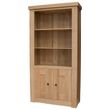 Chunky Oak 2 Door Bookcase