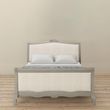 Willis and Gambier Camille Grey Oak Low Footend Bed - Sizes Available