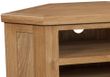 Appleby Oak 90cm Corner TV Unit