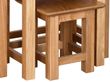 Nimbus Oak Nest of 3 Tables