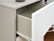 Monaco White and Cashmere 3 Drawer Deep Chest