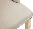 2 x Loire Oatmeal Fabric Dining Chair