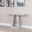 Milan Grey Marble Console Table