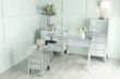 Lucia Mirrored 3 Drawer Bedside Cabinet