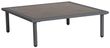 Alexander Rose Beach Lounge Flint Pebble Square Garden Side Table