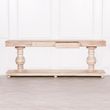 Mango Wood 2 Drawer Extra Large Console Table