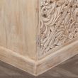 Ornate Mango Wood Carved 4 Door Large Sideboard - 190cm
