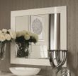 Alf Italia Canova White Gloss Wall Mirror