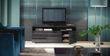 Alf Italia Versilia Black 165cm TV Unit