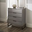 Diego Grey 4 Drawer Chest