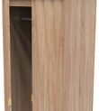 Diamond Oak Effect 2 Door 2 Drawer Tall Wardrobe