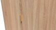 Diamond Oak Effect 2 Door 2 Drawer Tall Wardrobe