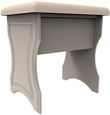 Haworth Cashmere Padded Dressing Stool
