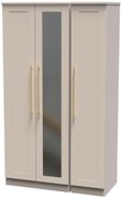 Haworth Cashmere 3 Door Tall Triple Wardrobe - 1 Mirror